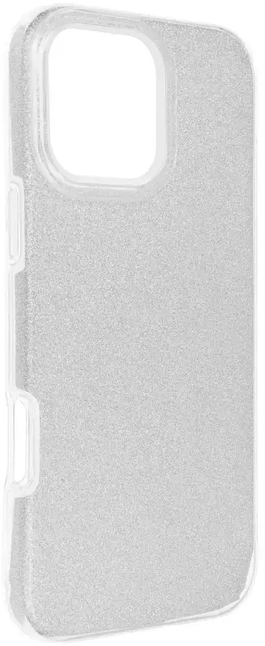 Forcell Originalus iPhone 16 PRO MAX dėklas, blizgus sidabrinis