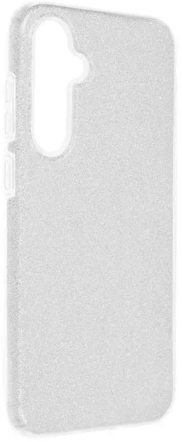 Forcell Oem SHINING Dėklas skirtas Samsung Galaxy S23 FE sidabro spalvos
