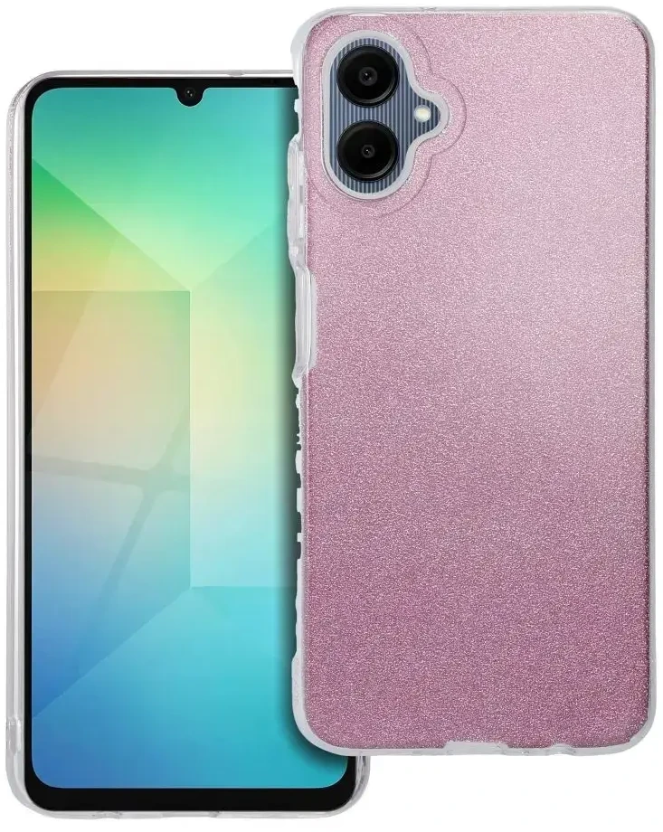 Oem SHINING dėklas skirtas Samsung Galaxy A06 5G rožinės spalvos