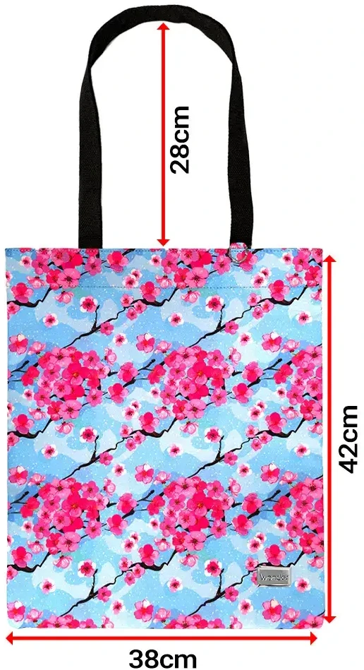 Oem Mėlyna Pirkinių krepšys Wonder pattern 1 mėlynas