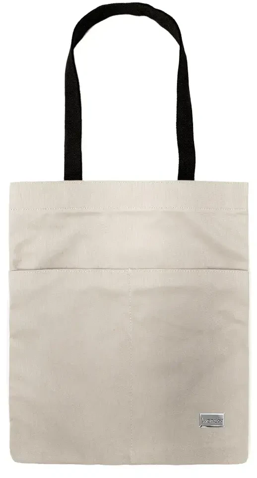 Oem Pirkinių krepšys Wonder pattern 4 beige