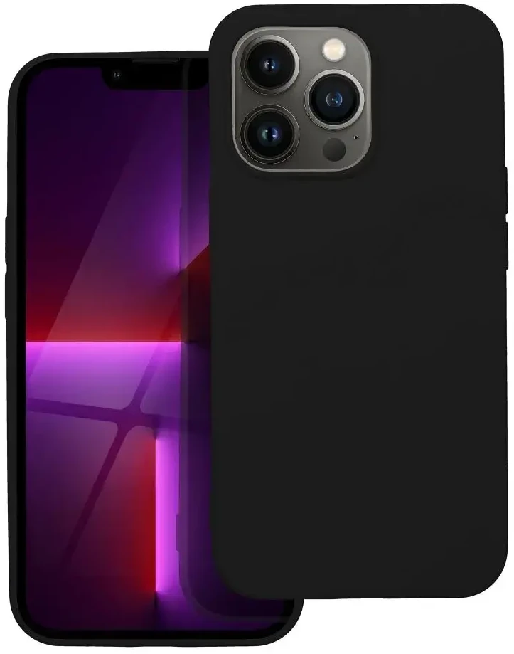 Dėklas Forcell Oem Case for iPhone 13 PRO Silicone juodas