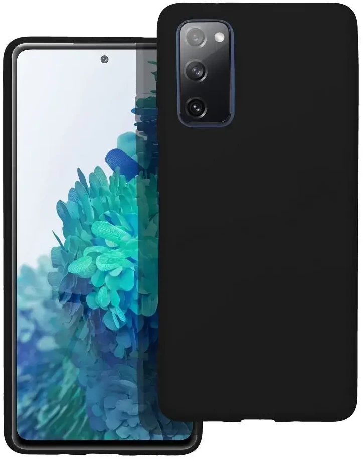 Forcell Oem SILICONE dėklas skirtas Samsung Galaxy S20 FE / S20 FE 5G juodos spalvos