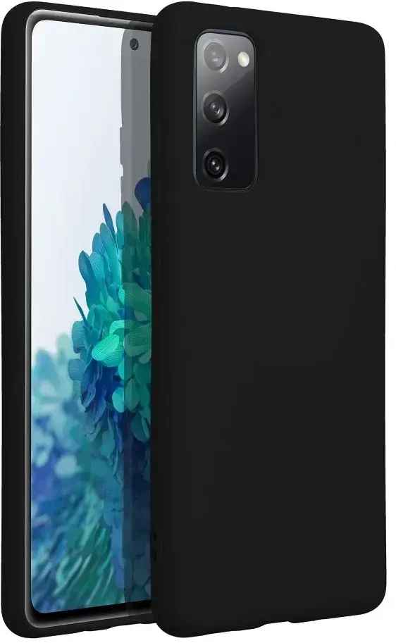 Forcell Oem SILICONE dėklas skirtas Samsung Galaxy S20 FE / S20 FE 5G juodos spalvos
