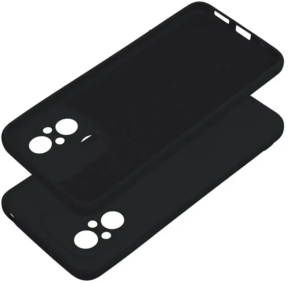 Oem SILICONE dėklas skirtas Xiaomi Redmi 12C juodos spalvos