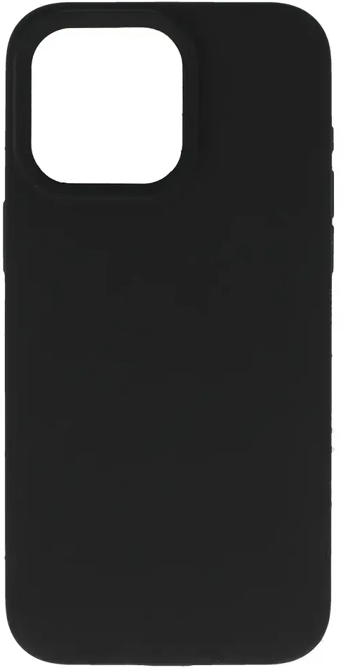 Topt Silicone Lite Dėklas skirtas Apple iPhone 15 juodos spalvos