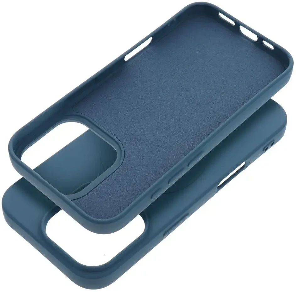 Oem Dėklas Silicone Mag Cover (big hole) (MagSafe) skirtas iPhone 16 Pro mėlynas