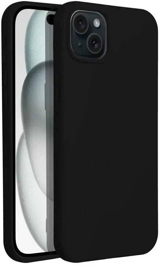 Dėklas Oem Case for iPhone 15 Silicone juodas