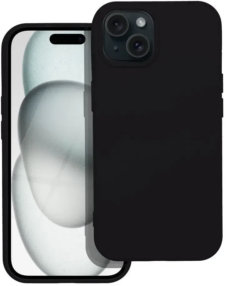 Dėklas Oem Case for iPhone 15 PLUS Silicone juodas