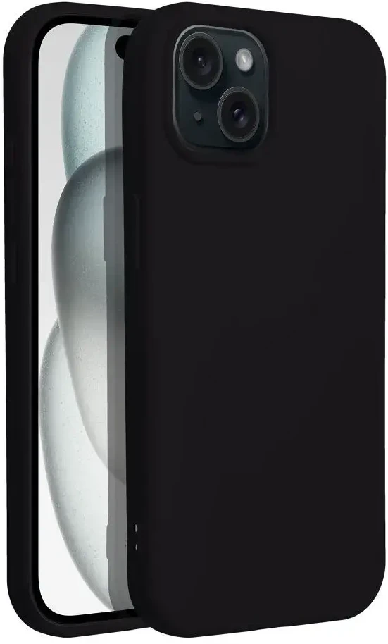 Dėklas Oem Case for iPhone 15 PLUS Silicone juodas