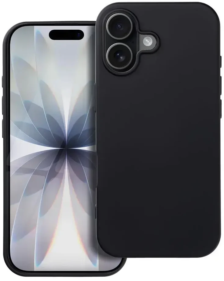Dėklas Oem Case for iPhone 17 Silicone juodas