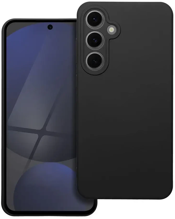 Oem SILICONE dėklas skirtas Samsung Galaxy S24 FE juodos spalvos