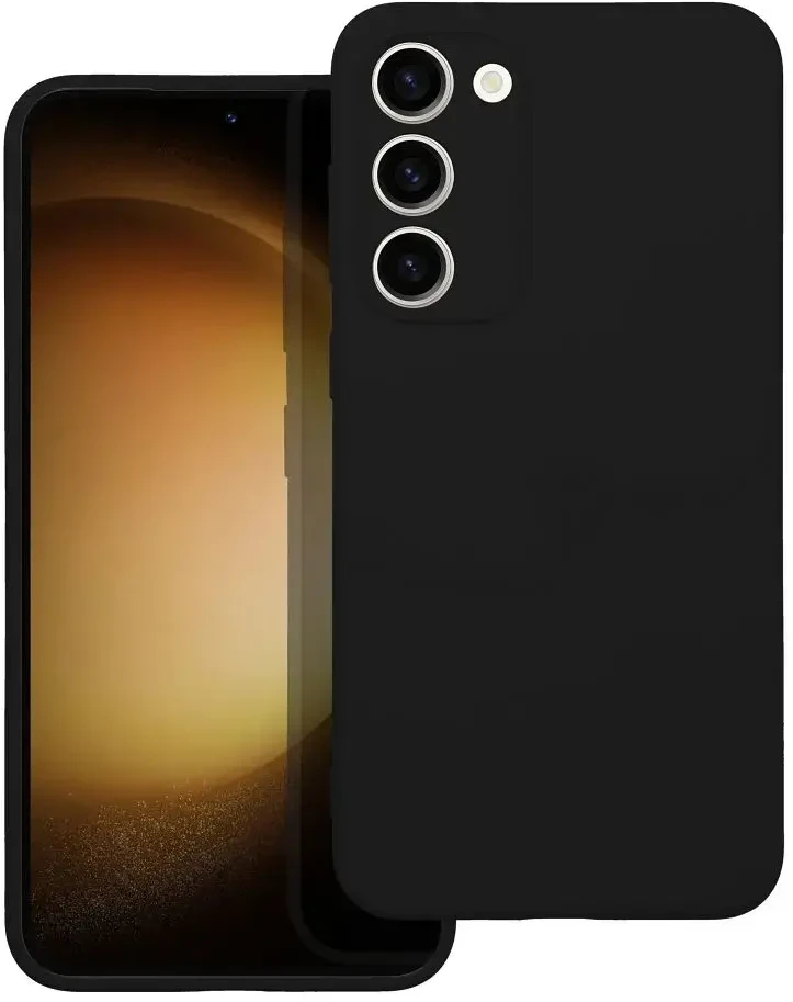 Oem SILICONE dėklas skirtas Samsung Galaxy S23 Plus juodos spalvos