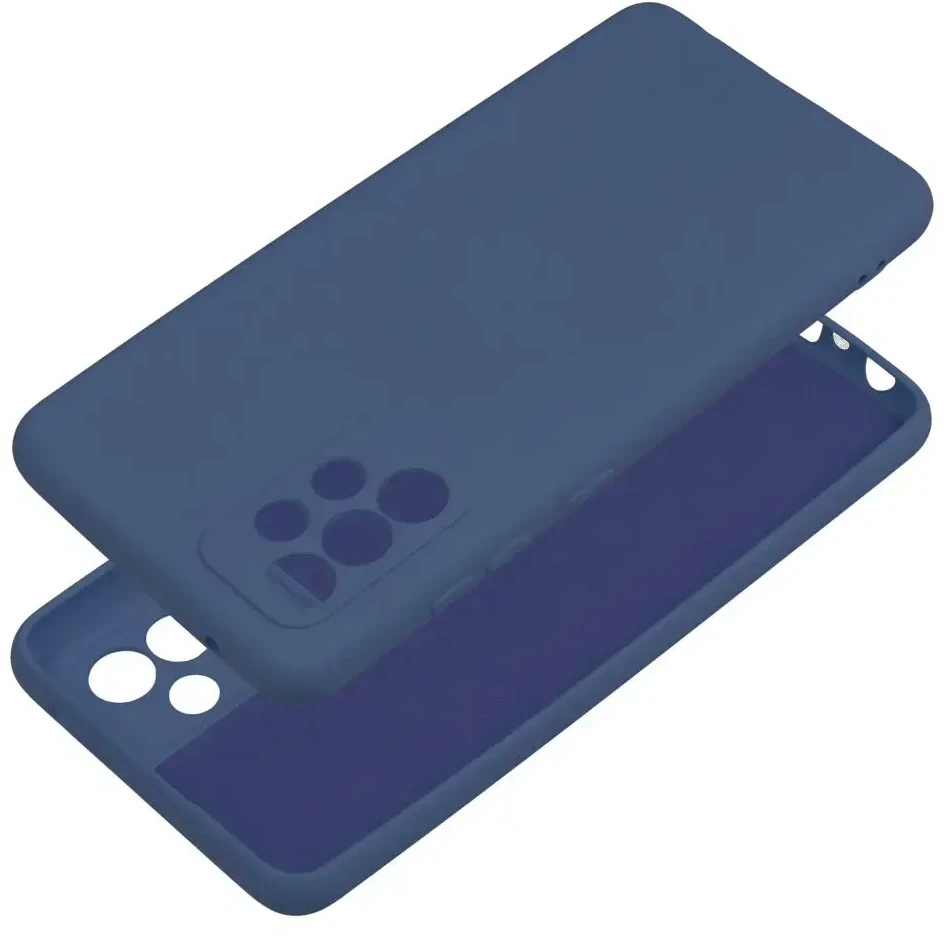 Forcell Oem SILICONE dėklas skirtas Samsung Galaxy A52 5G / A52 LTE ( 4G ) / A52S mėlynos spalvos