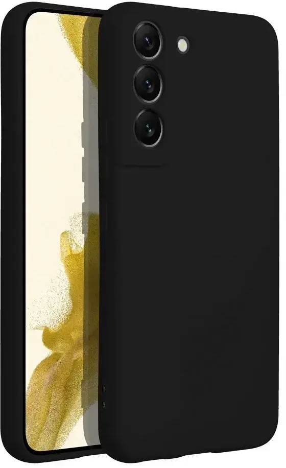 Forcell Oem SILICONE dėklas skirtas Samsung Galaxy S22 juodos spalvos