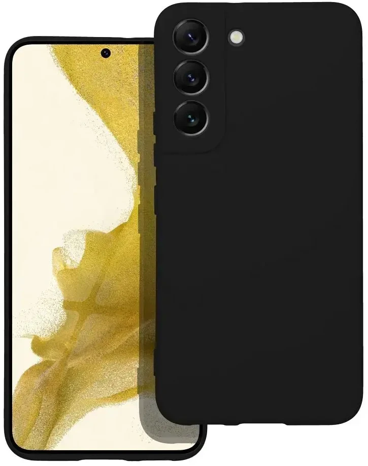 Forcell Oem SILICONE dėklas skirtas Samsung Galaxy S22 juodos spalvos