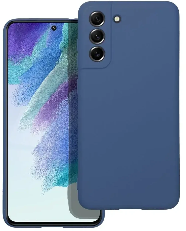 Forcell Oem Silikoninis dėklas skirtas Samsung Galaxy S21 FE mėlynos spalvos