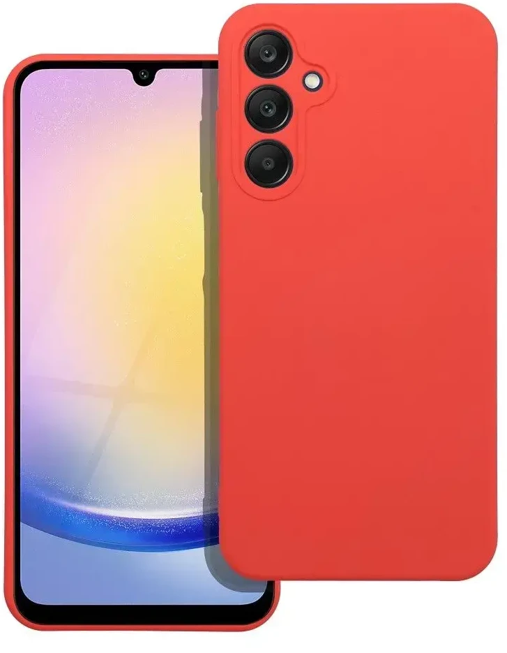 Oem SILICONE dėklas skirtas Samsung Galaxy A25 5G peach