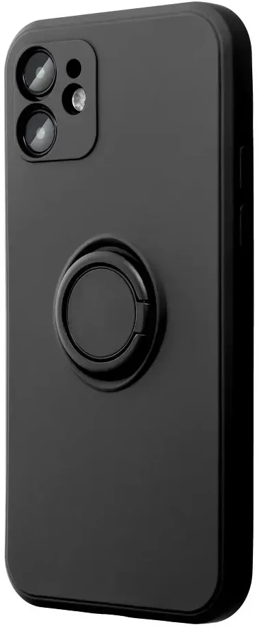 Dėklas Oem Case for iPhone 15 PRO MAX Silicone Ring juodas