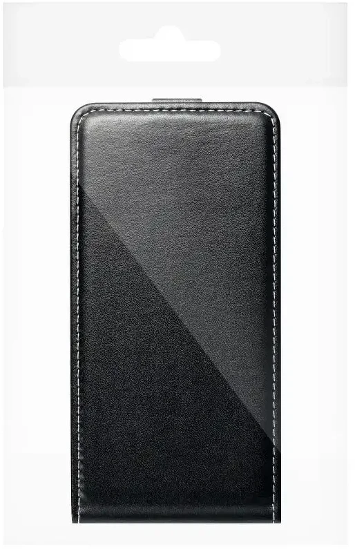 Oem Originalus vertikalus atverčiamas dėklas Huawei P8 LITE Slim Flexi Fresh juodas