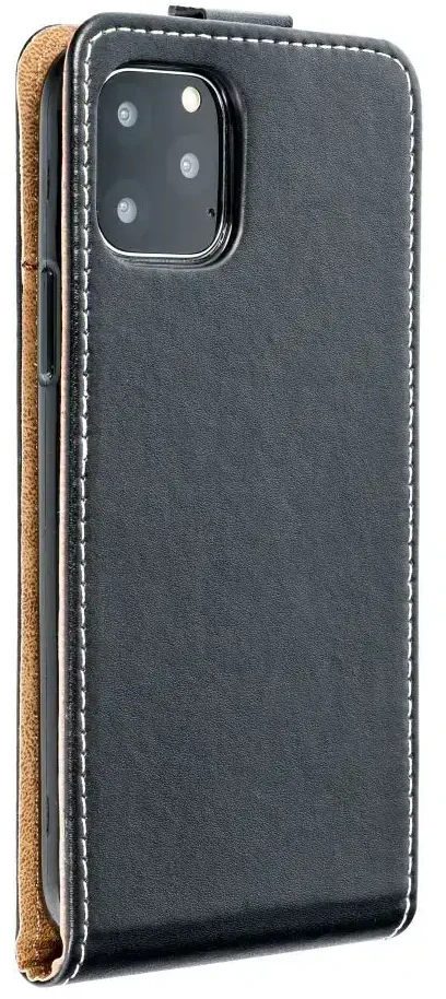 Oem SLIM FLEXI FRESH Flip dėklas skirtasSamsung Galaxy S24 FE juodos spalvos