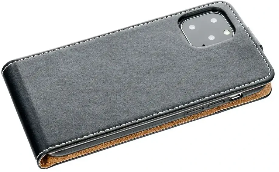 Oem SLIM FLEXI FRESH Flip dėklas skirtasSamsung Galaxy S24 FE juodos spalvos