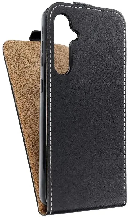 Oem SLIM FLEXI FRESH Flip dėklas skirtasSamsung Galaxy S23 FE juodos spalvos
