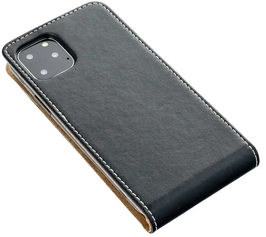 Oem SLIM FLEXI FRESH Flip dėklas skirtas Samsung Galaxy A10 juodos spalvos