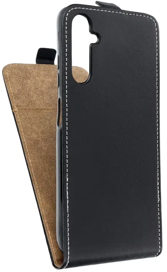 Oem SLIM FLEXI FRESH Flip dėklas skirtas Samsung Galaxy A05s juodos spalvos