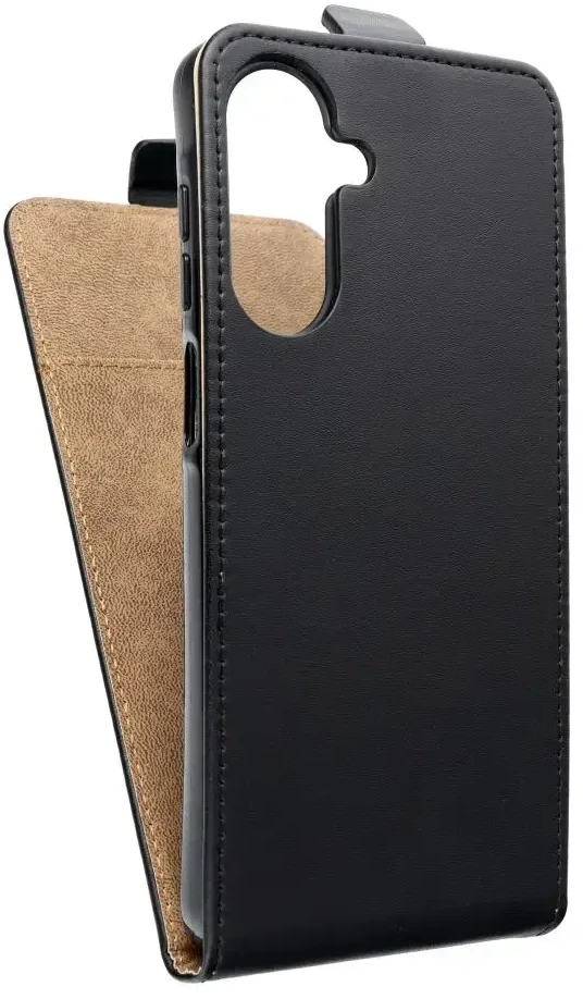 Oem Vertikalus dėklas „SLIM FLEXI FRESH“, skirtas „SAMSUNG A17“, juodas