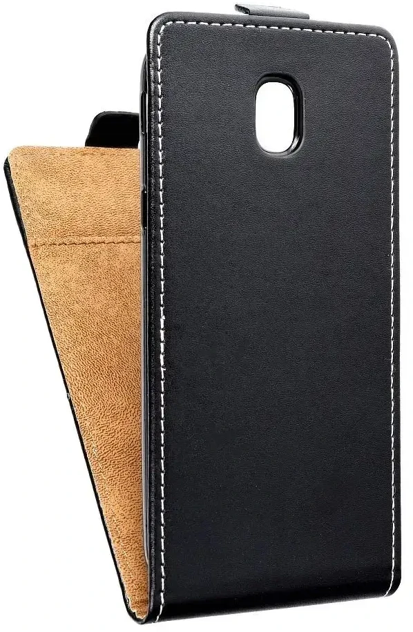 Oem SLIM FLEXI FRESH Flip dėklas skirtas Samsung Galaxy J5 2017 juodos spalvos