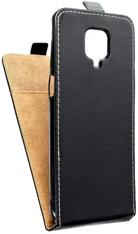 Forcell Oem SLIM FLEXI FRESH Flip dėklas skirtas Xiaomi Redmi Note 9 Pro juodos spalvos