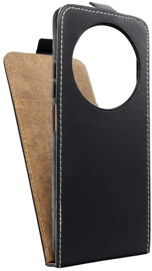 Oem SLIM FLEXI FRESH Flip dėklas skirtas Xiaomi Redmi 14C juodos spalvos