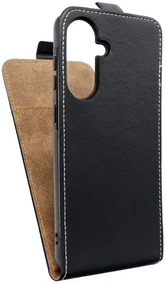 Oem SLIM FLEXI FRESH Flip dėklas skirtas Samsung Galaxy A56 5G juodos spalvos