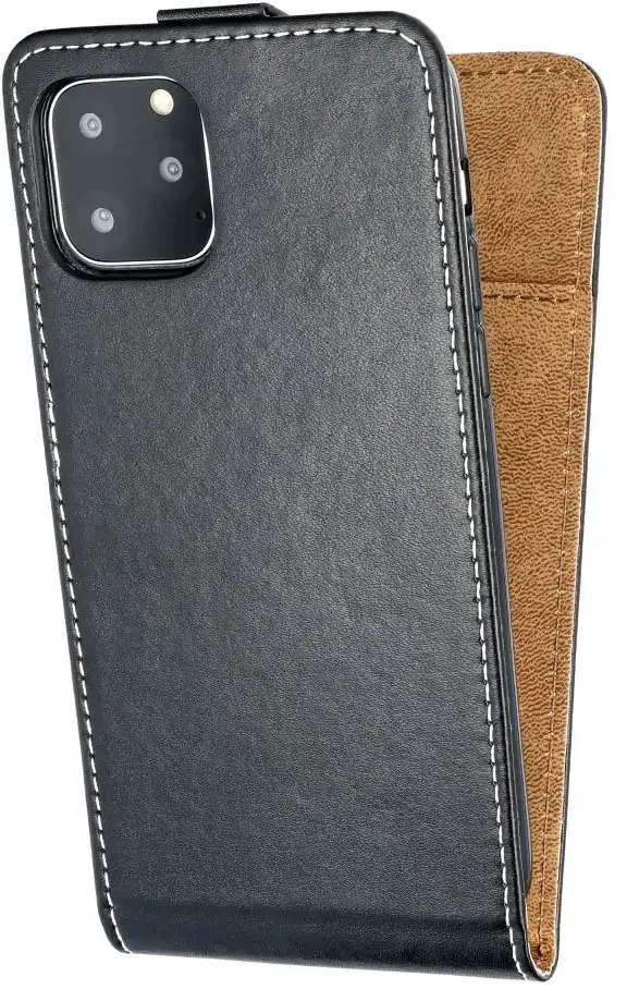 Oem SLIM FLEXI FRESH Flip dėklas skirtas Samsung Galaxy A56 5G juodos spalvos
