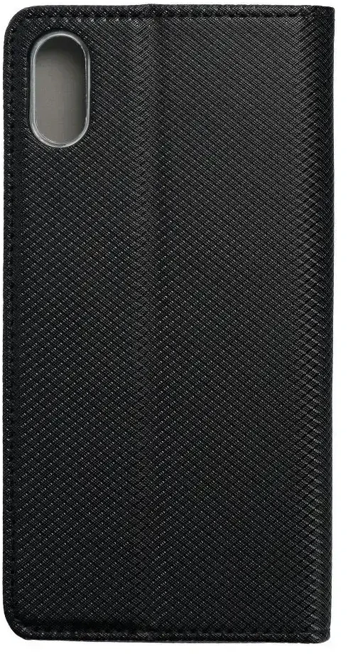 OEM atverčiamas dėklas, skirtas iPhone XR Smart Case Book juodas