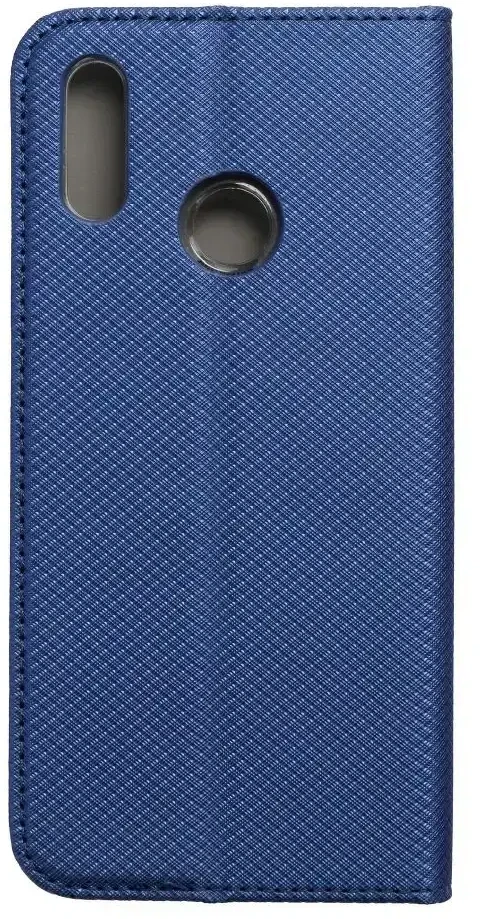 OEM atverčiamas dėklas Huawei P Smart 2019 Smart Case Book tamsiai mėlynas