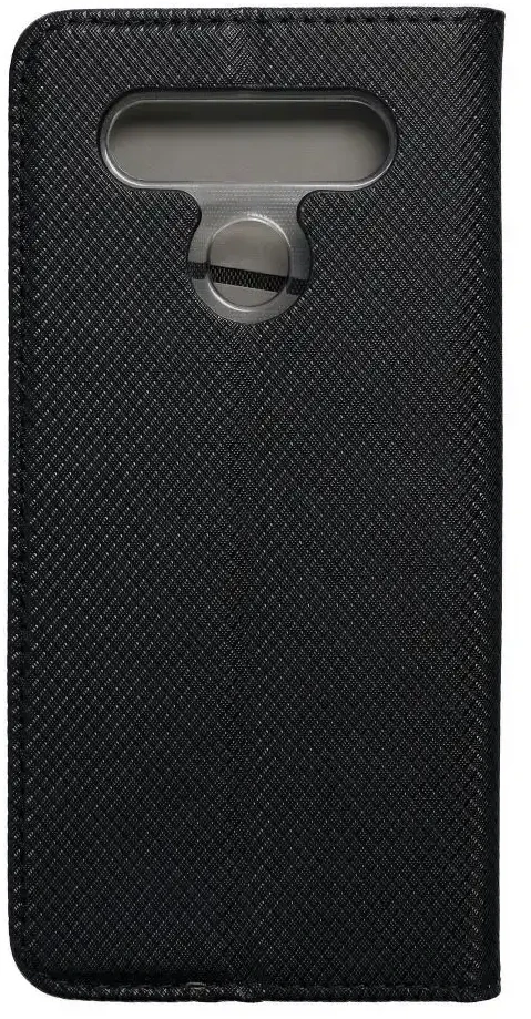 OEM atverčiamas dėklas LG K51s Smart Case Book juodas