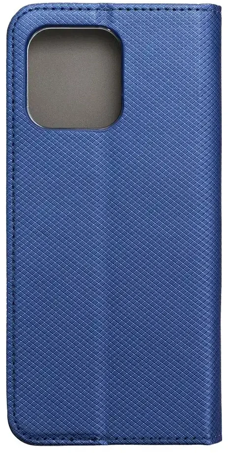 OEM atverčiamas dėklas Motorola E15 Smart Case Book, tamsiai mėlynas