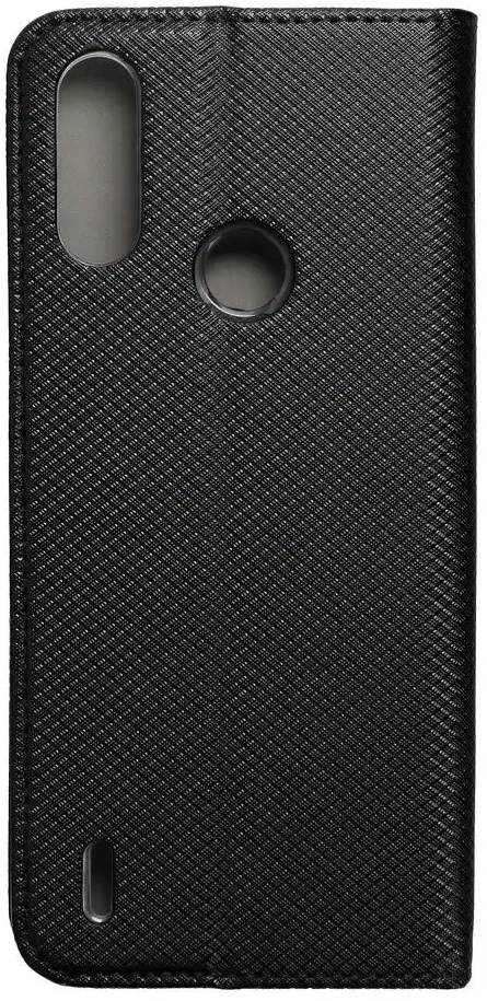 OEM atverčiamas dėklas Motorola E7 Power Smart Case Book juodas