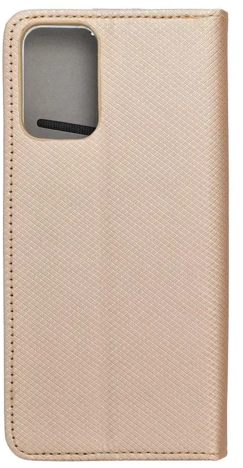 OEM atverčiamas dėklas Motorola G35 5G Smart Case Book auksinis