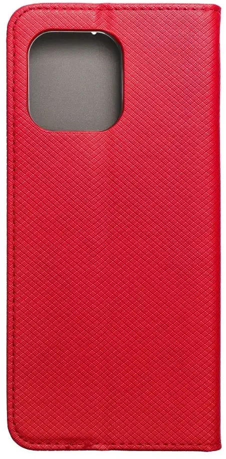 OEM atverčiamas dėklas Motorola G86 5G Smart Case Book, raudonas