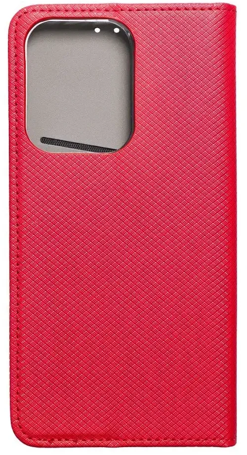OEM atverčiamas dėklas Oppo Reno 14 F 5G Smart Case Book, raudonas