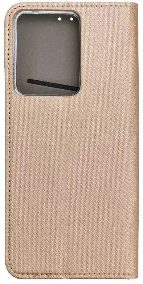 Atverčiamas dėklas, skirtas Realme 14 5G Smart Case Book auksinis