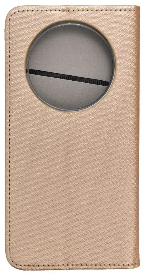 Atverčiamas dėklas, skirtas Realme 14 PRO Smart Case Book auksinis