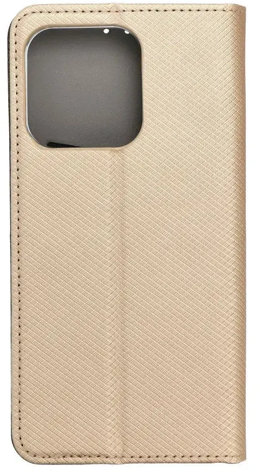 Atverčiamas dėklas, skirtas Realme 15T 5G Smart Case Book auksinis