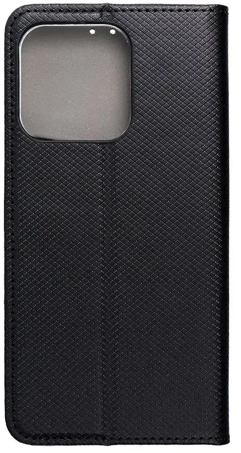 Realme 15T 5G Smart Case Book atverčiamas dėklas, juodas