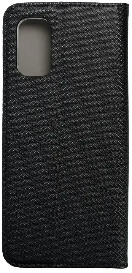 Atverčiamas dėklas, skirtas Realme 7 5G išmaniajam dėklui, juodas
