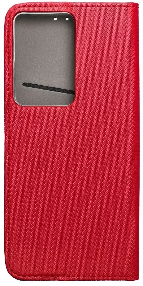 Atverčiamas dėklas, skirtas „Realme C71 Smart Case Book“, raudonas