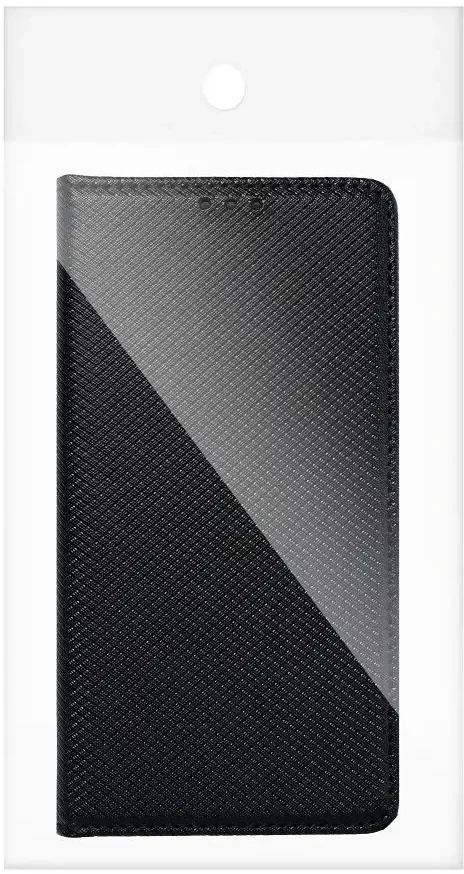 Dėklas Oem SMART CASE Book skirtas Xiaomi Redmi 13C 4G / 13C 5G / POCO C65 juodos spalvos